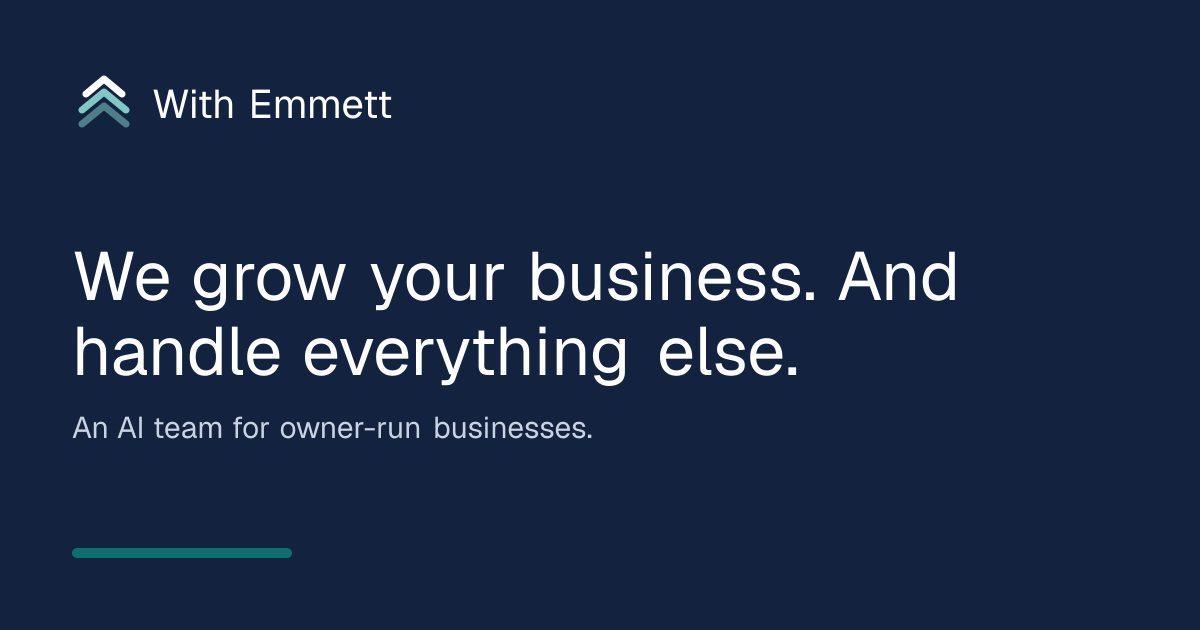 Learn · With Emmett